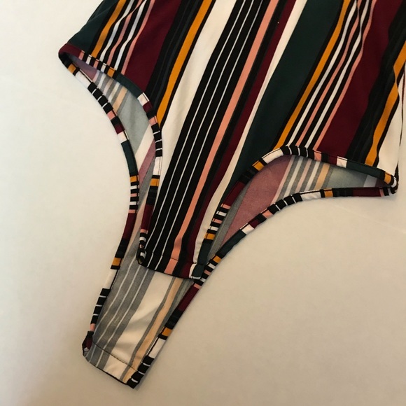 Marci Bodysuit - Colored Stripes - Picture 3 of 5
